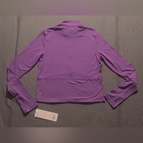 NWT CRZ YOGA Long Sleeve Workout Crop Top - Picture 5 of 14